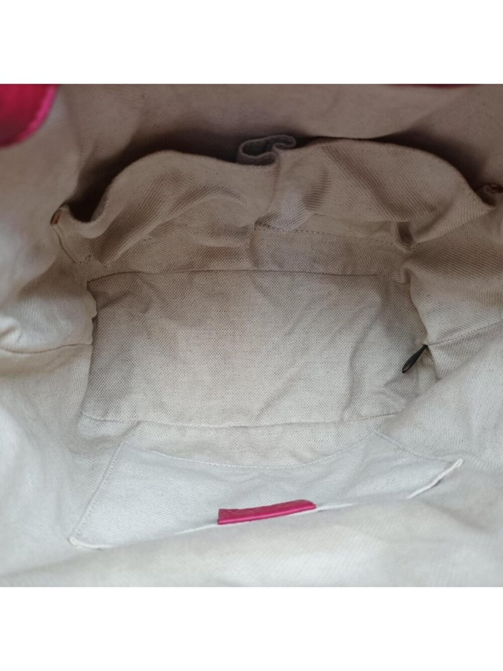 ★SOLD★ Gucci Bamboo Red Leather Backpack - Picture 9 of 15